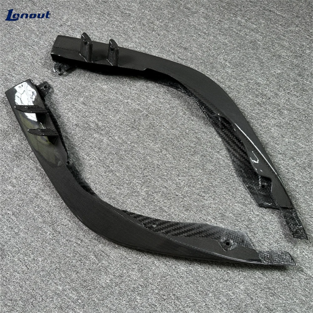 Carbon Fiber Front Bumper Corner Package Body Kit for Ferrari F8 Modified with N Style, Body air Turbulence Kit