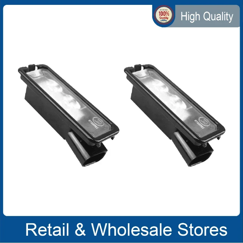 

2Pcs LED License Plate Light 35D943021A for VW Beetle Golf MK7 Passat B7 Eos CC 35D 943 021A 35D 943 021 A