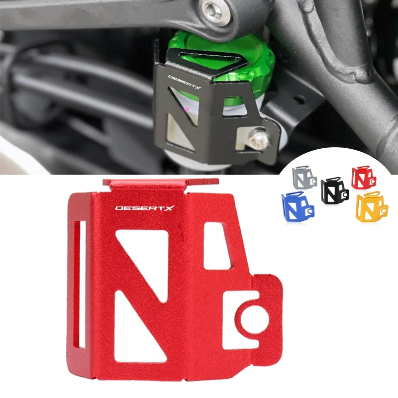 

For Ducati Desert X DesertX 2021 2022 2023 Motorcycle Accessories Rear Brake Fluid Reservoir Guard Cover Oil Cup Protector