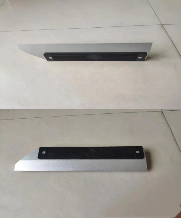 Mg Al alloy Straight Knife Measuring Ruler Flatness Parallel Edge