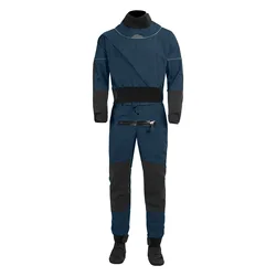 Caiaque masculino respirável terno seco surf pesca com mosca três camadas à prova dwaterproof água tecido neoprene punhos e decote drysuit DM-2