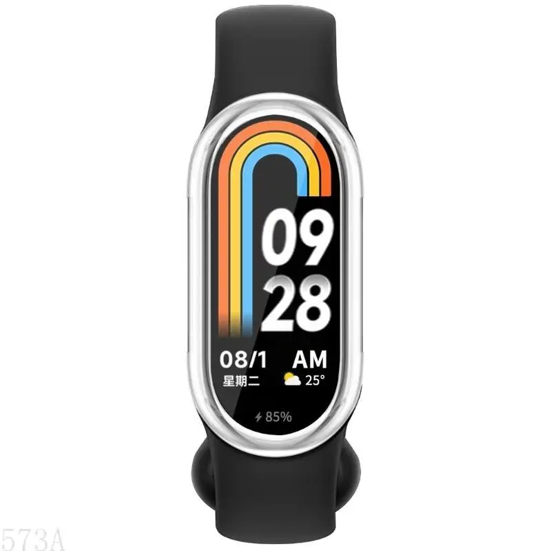 573a мягкий TPU-защитный корпус, совместимый с Mi-диапазоной 8 царапированной защитной защитной крышки.