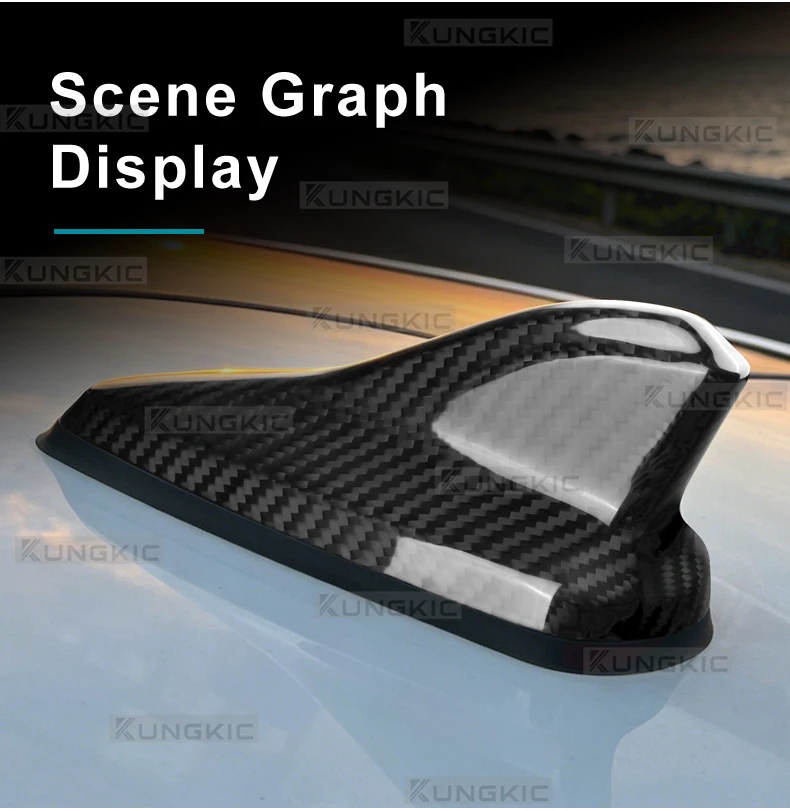 Echte Trockene Carbonfaser-Aufkleber für For Cupra Formentor/Seat Leon/Cupra Leon 2020 2021 2022 2023 2024 2025 2026 Cupra born 2021-2026 For Cupra tavascan/Cupra Terramar 2024-2026 Auto Haifischflossen-Antenne – Detail 4