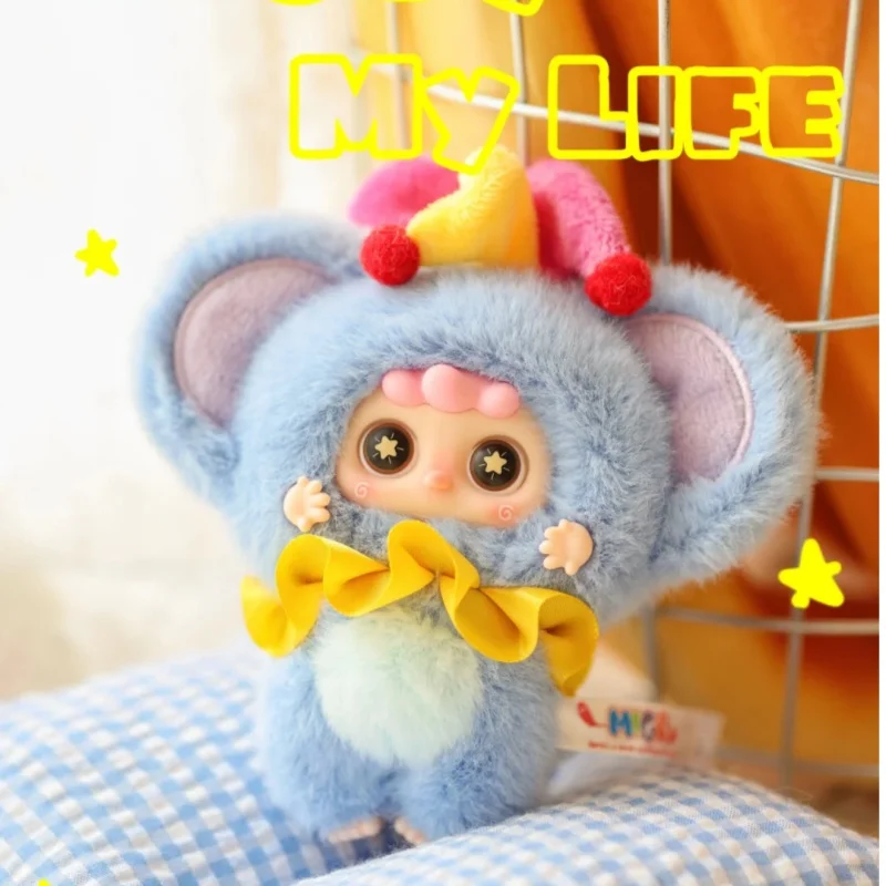 [التأكيد] حقيقي بقعة Migo Little Troublemaker سلسلة أفخم صندوق أعمى المد اللعب لطيف دمية حقيبة يد قلادة هدية للأصدقاء