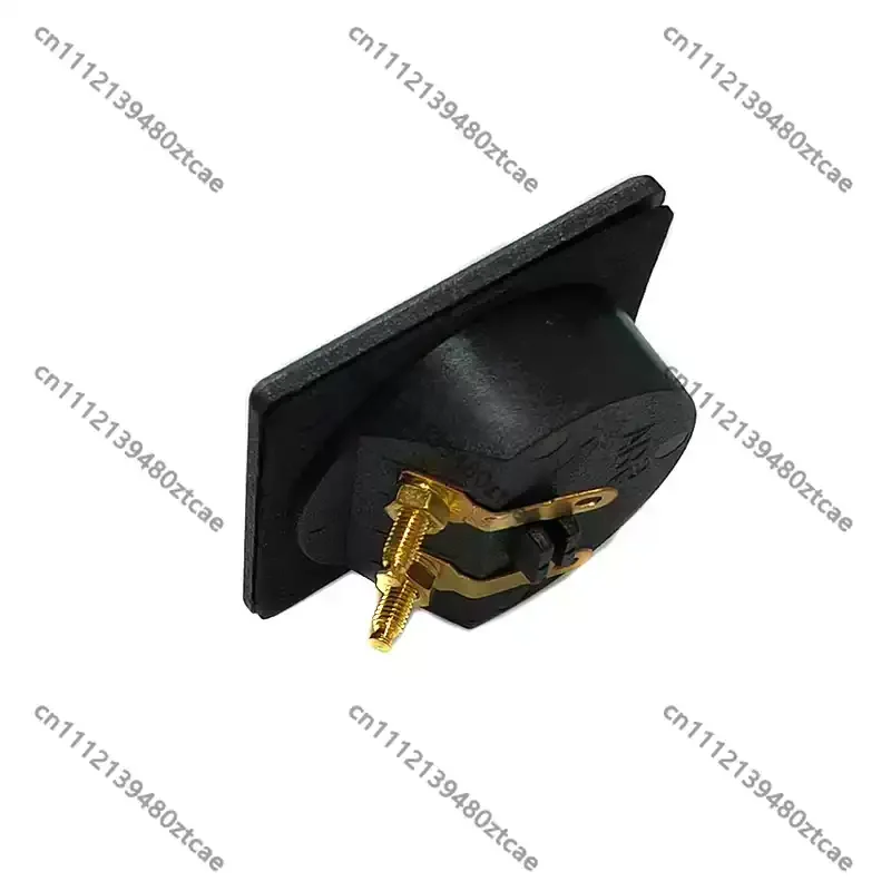 2 Way Pure Copper Terminal Block Square Binding Post Box Banana Socket Speaker Audio Terminal Connector For Speaker Cabinet