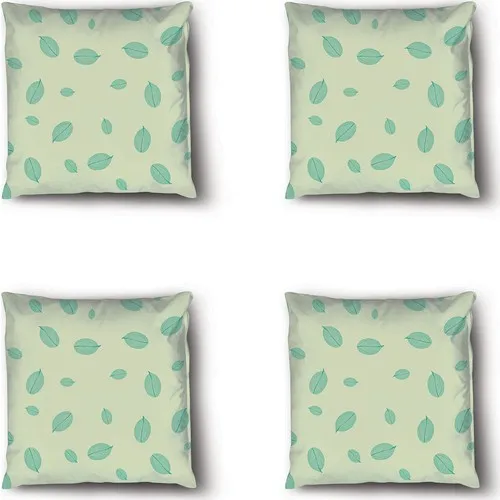 Jade Livaoğlu Home Custom Design Velvet Decorative 4'lü Filled Kombin Pillow decorate Case