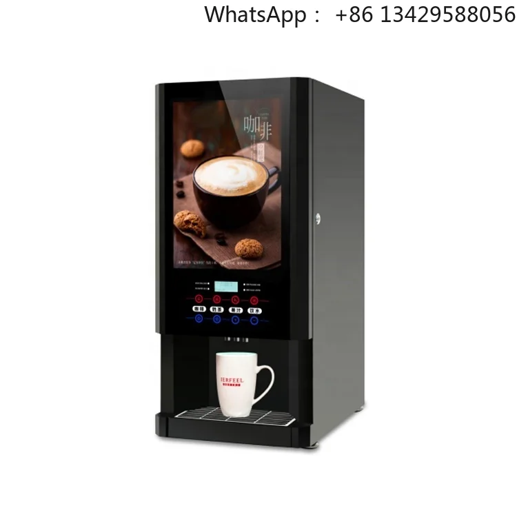 

Three Flavors Dual Temperature Coffee Maker Instant Coffee Maker Countertop