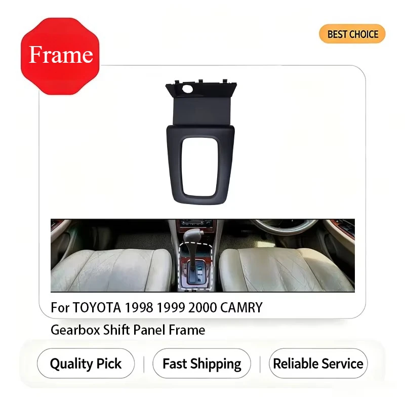 Gearbox Shift Panel Frame For TOYOTA 1998 1999 2000 CAMRY Storage Box Assy Console Cover Replace the Kit Plastic Accessories