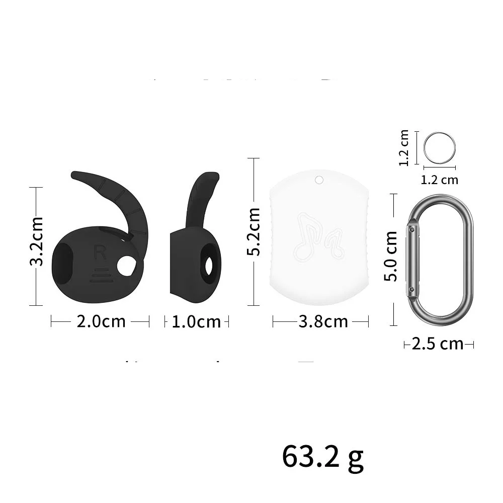 For Samsung Galaxy Buds 4 Earbuds Silicone Anti-Slip Ear Hooks Shock-Absorbing Properties To Effectively Protect Your Earbuds
