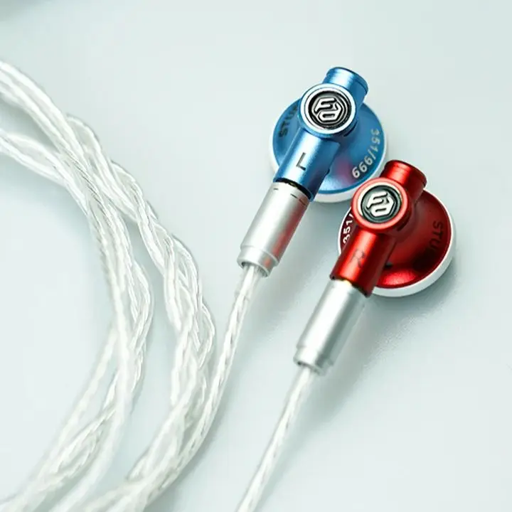 광다 하이파이 스튜디오 이어버드 플랫헤드 오디오 하이파이 유선 이어폰 게임 헤드폰 3.5/4.4/타입C 하이파이 이어폰