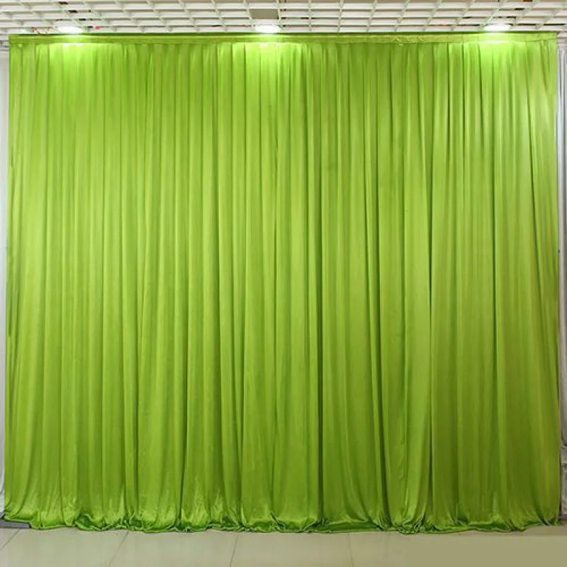 3x5/3x3M White Backdrop Party Curtain Non Transparent Lycra Photo Booth Backdrop Event Drapes Fabric Decoration for Baby Shower