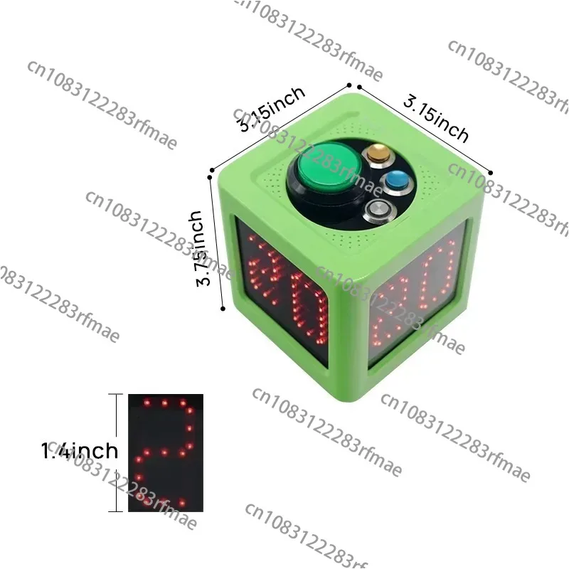 New arrival 4 Faces Wireless Chess Clock Poker Clock Battery Powered  Poker Tournament Timer Poker Timer Chess