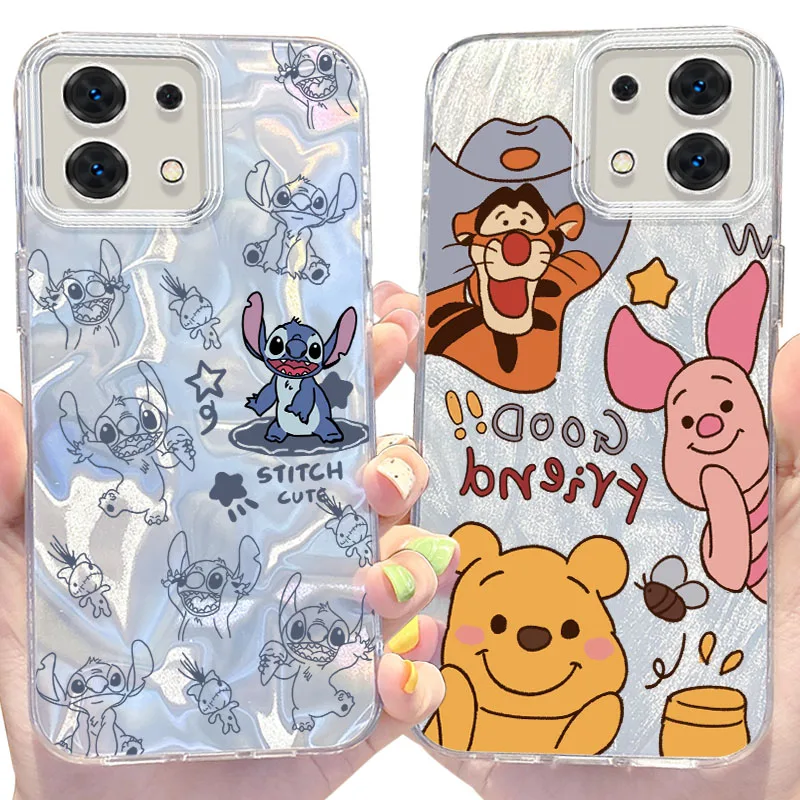 เคสดิสนีย์สติทช์วินนี่ Camlet สำหรับ Xiaomi redmi Note 13 12 Pro PLUS 12S 11S 5G 11 10 9 4G 13C 12C 10C 9C A3 A2ฝาครอบแข็ง A1