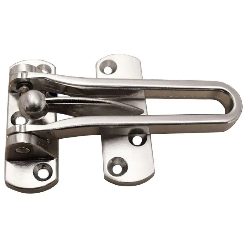 

Thickened Anti-theft Chain Latch Safety Bar Bolt Room Lock Hotel Door Buckle