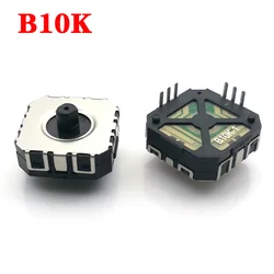 2pcs 6pin Sliding Joystick Multifunctional Potentiometer B10K-1 Rocker Handle with Push Button Switch Direction Keys For PSP