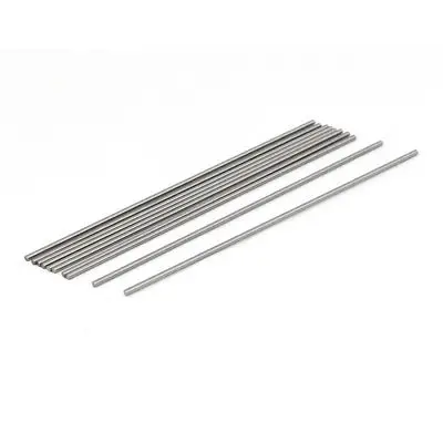 1.5mm Dia 100mm Length HSS Round Shaft Rod Bar Lathe Tools Gray 20pcs