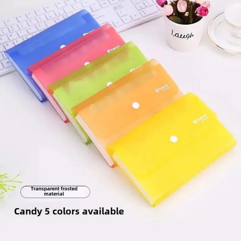 B6 Expanding File Folder Document Folder File Bag Sorting Folderfor Office D2RC