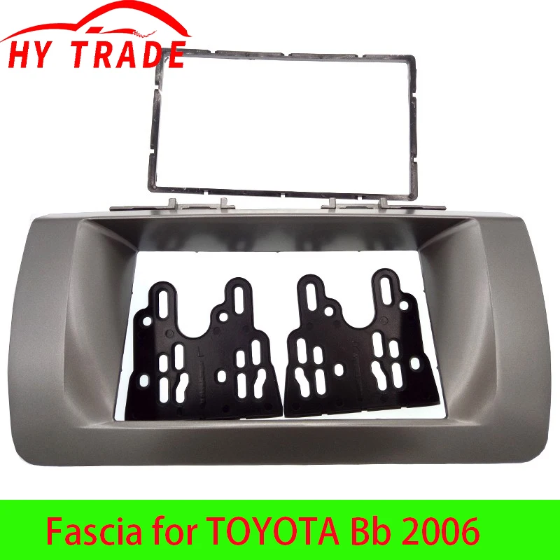 

HY Double Din Fascia для TOYOTA Bb/Subaru Dex/DAIHATSU Coo, радио, стерео панель, крепление на приборную панель, комплект отделки, ремонтная рамка