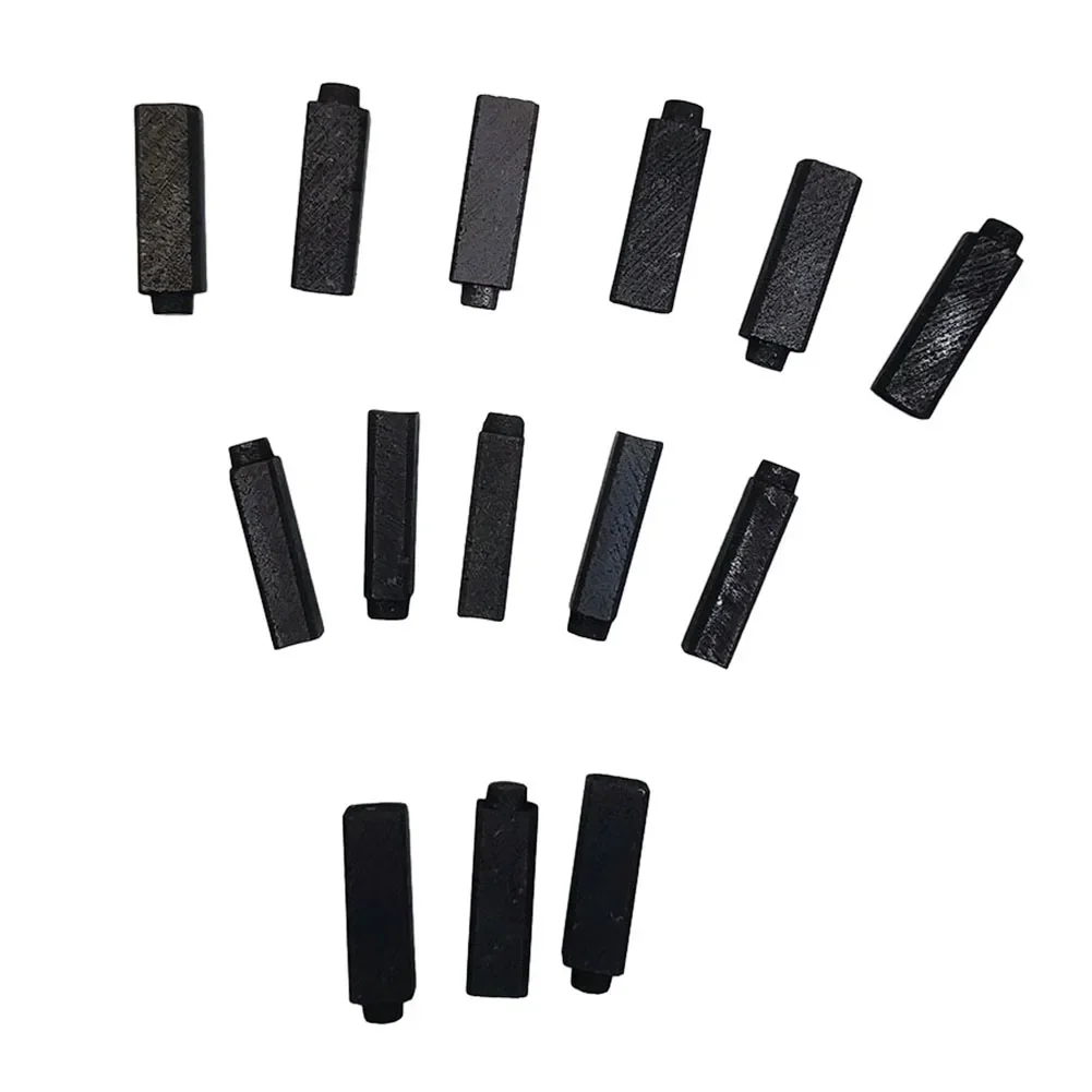 Power Tools Garden Tools Carbon Brushes 12pcs 4x5.5x17mm Anchor Engine Black Carbon Dryer Hair