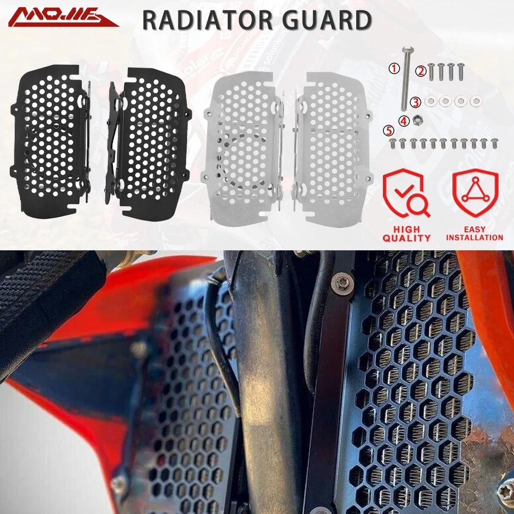 

2024 NEW Radiator Grille Guard Grill Cover Protector FOR GASGAS For Husqvarna TE TX TC FE FX FC For EXC XC XCW TPI 2T/4T SX SX-F