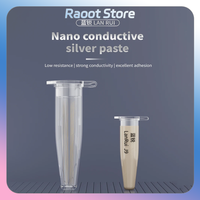 Lanrui J9 Nano Conductive Silver Paste Low Resistance Screen Line Repair for PhoneS iPhone Android Green/Yellow Screen Fix Tools