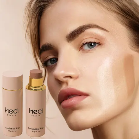 शाइन-फ्री + बैलेंस फाउंडेशन स्टिक, प्राकृतिक, मैट कवरेज के लिए मल्टी-यूज़ फेस मेकअप और कॉन्टूर स्टिक, 1 काउंट 10 best sales नींव की छड़ी - №6