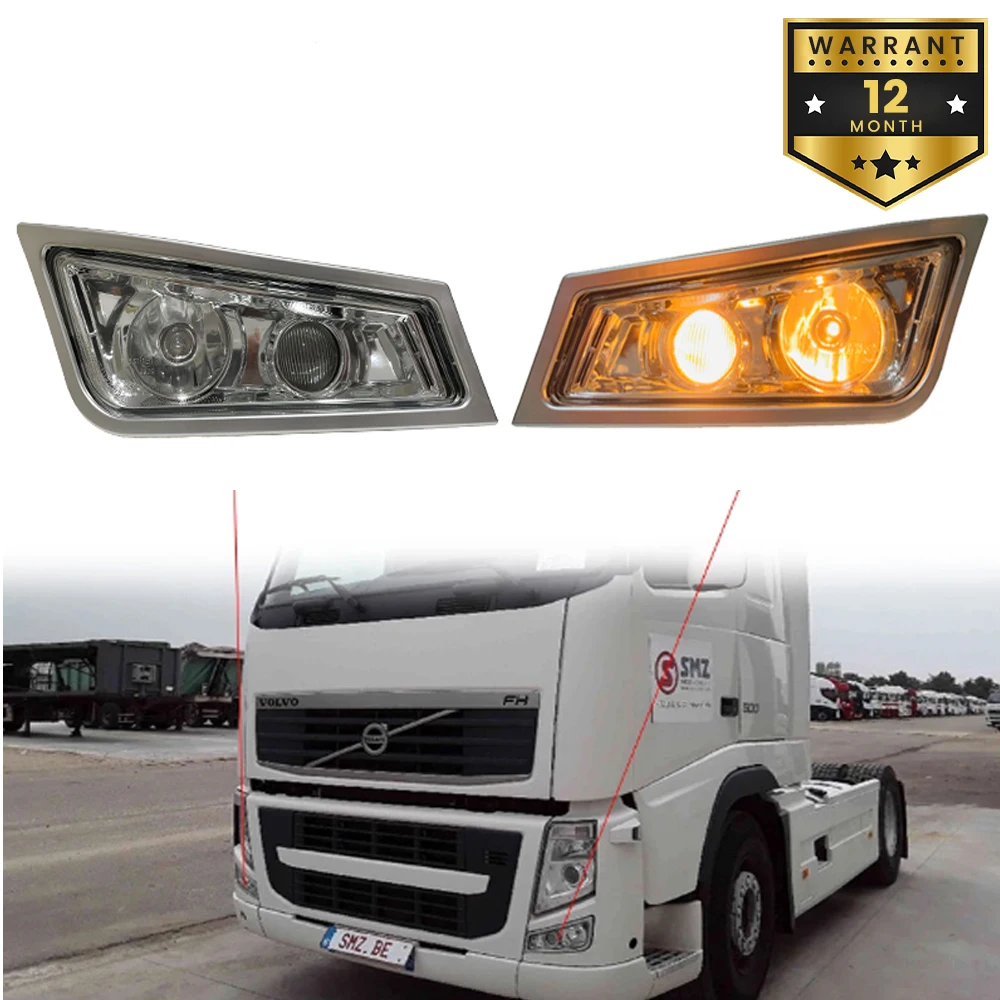 

1PC Right Left RH LH Fog Lamp For Volvo FH13 FH16 FM500 FH500 Truck Fog Lamp OEM 21297917 21297918 E APPROVE