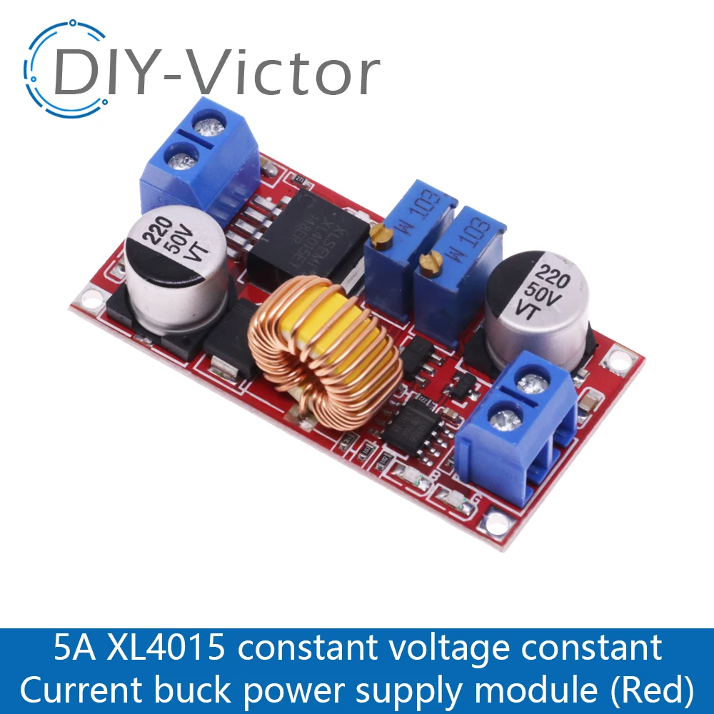 بطارية ليثيوم تنزل لوحة شحن ، 5A تيار مستمر إلى العاصمة ، CC CV ، محول طاقة ليد ، شاحن ليثيوم ، وحدة XL4015 ، أصلية