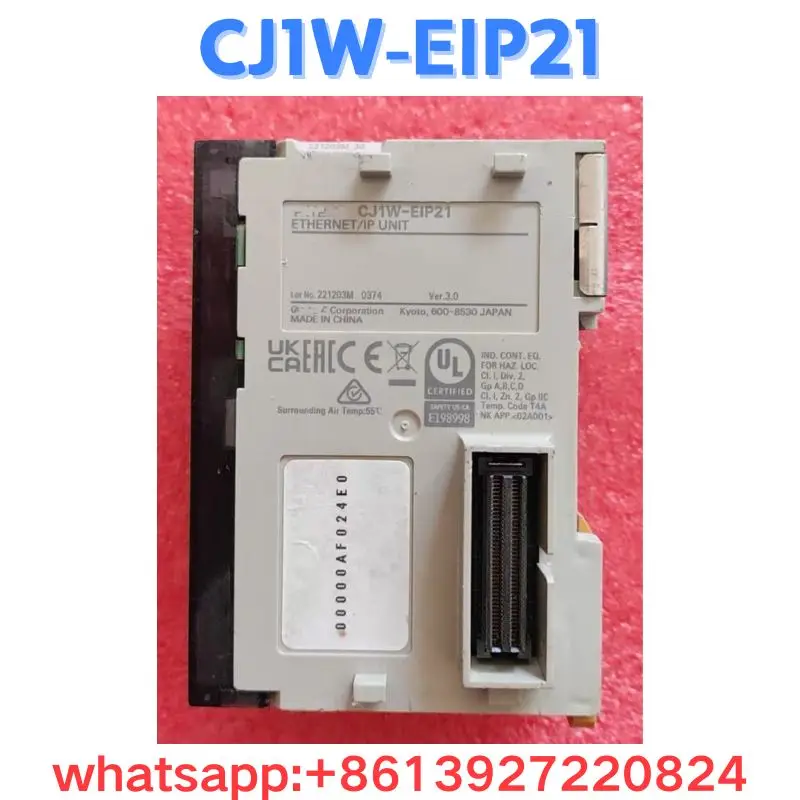 Used controller CJ1W-EIP21 test OK Fast Shipping