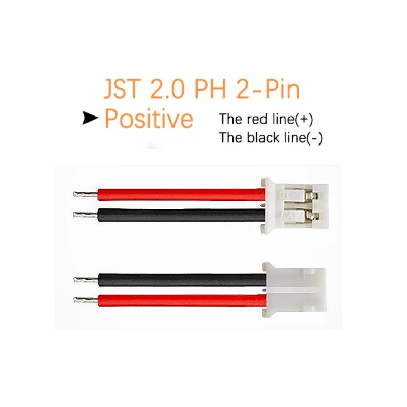 Batterie Li Lipo de remplacement li-polymère 3.7V 820mAh, 502070 JST 2 broches 1.0/1.25/1.5/2.0/2.54mm, connecteur pour caméra GPS LED