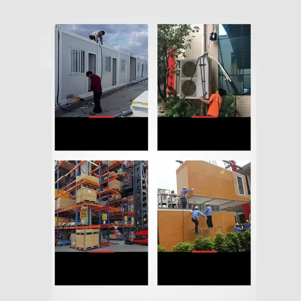 Electric Hoist Portable Power Electric Winch Crane 500KG Capacity Traction Block