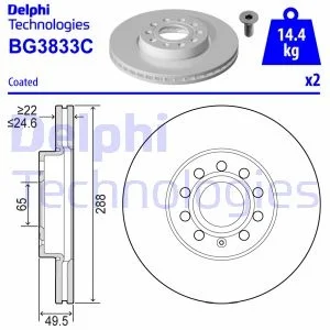 Store code: BG3833C for front brake mirror GOLF IV 97 BORA 99 POLO V 09 CADDY III / A1 10 A3 96/A1 10 A3 96 / CORDOBA 02 TOLEDO II 98 T