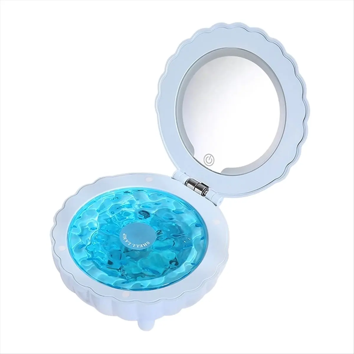 *N21R M9 Shell Atmosphere Projector Lamp Bluetooth Speaker White Noise Music Box Bedroom Outdoor Lamp Gift Blue