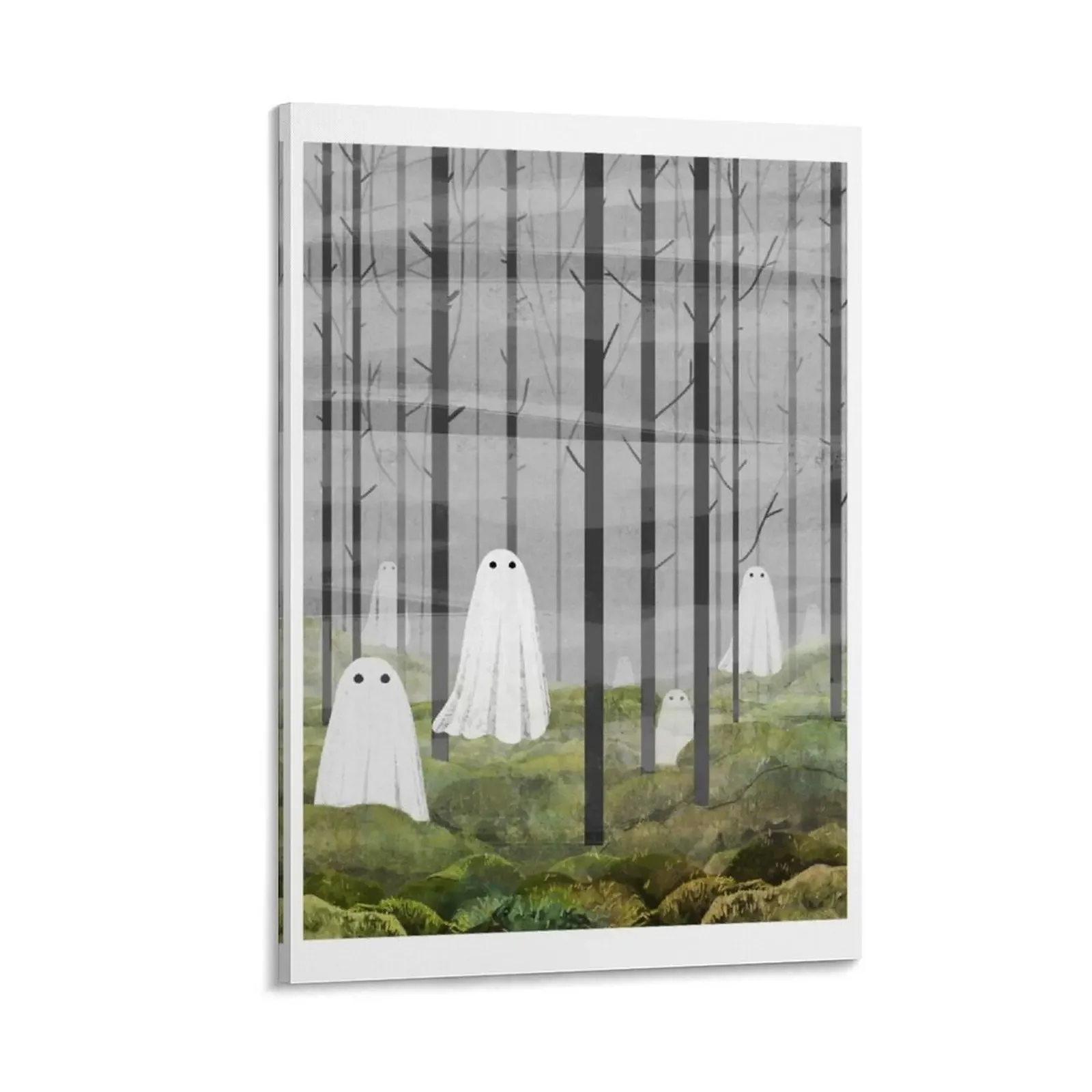 

The Woods are full of ghosts Canvas Painting aesthetic room modern home decoration wall decoration posters for wall