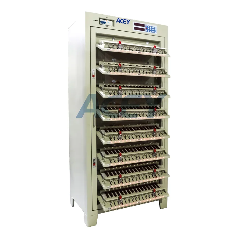 256 Chs 5V 3A 6A Li-Ion  Cycle Tester Cylindrical Cell Capacity Grading Test Equipment view 2