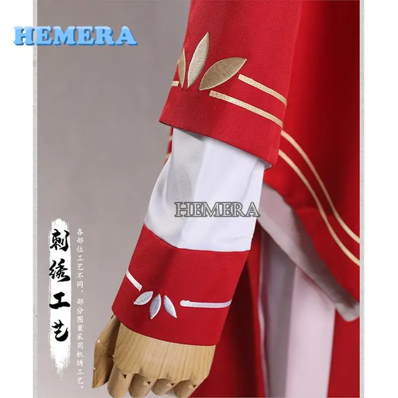 Anime tian guan ci fu cosplay hua cheng cosplay kostüm han fu kleidung anzug schwarze perücke komplettes set san lang jugend kostüme für erwachsene