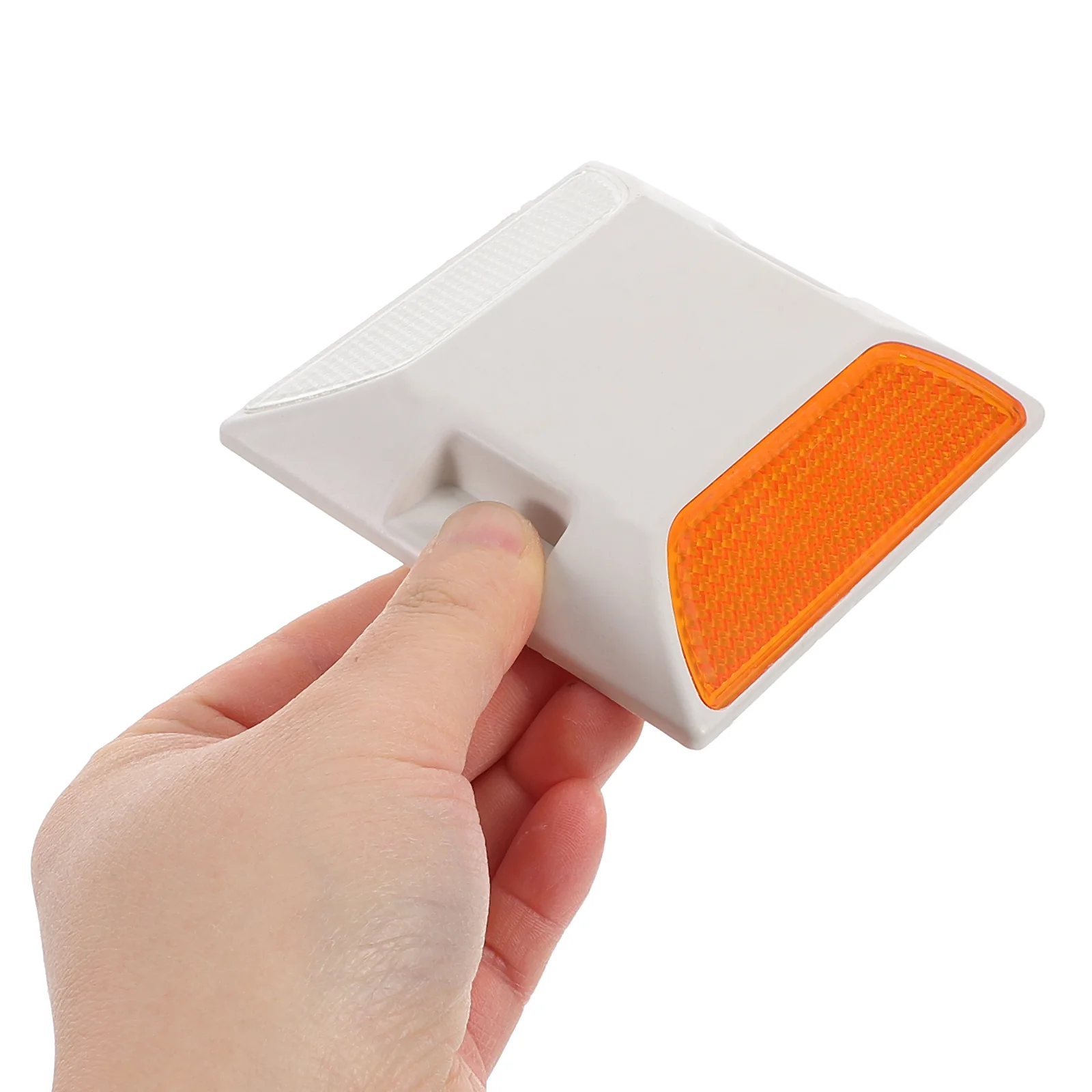 Plastic Road Spikes Traffic Reflectors Pavement Markers Sign Reflective Trail Tacks Survey Driveway Signs Stop Light