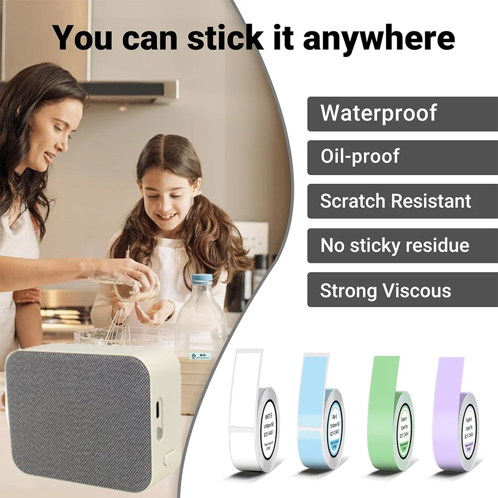 Marklife Bluetooth термопринтер портативный самоклеящийся принтер этикеток для школы, офиса, кухни, подарка/сделай сам, креатив/маркировка