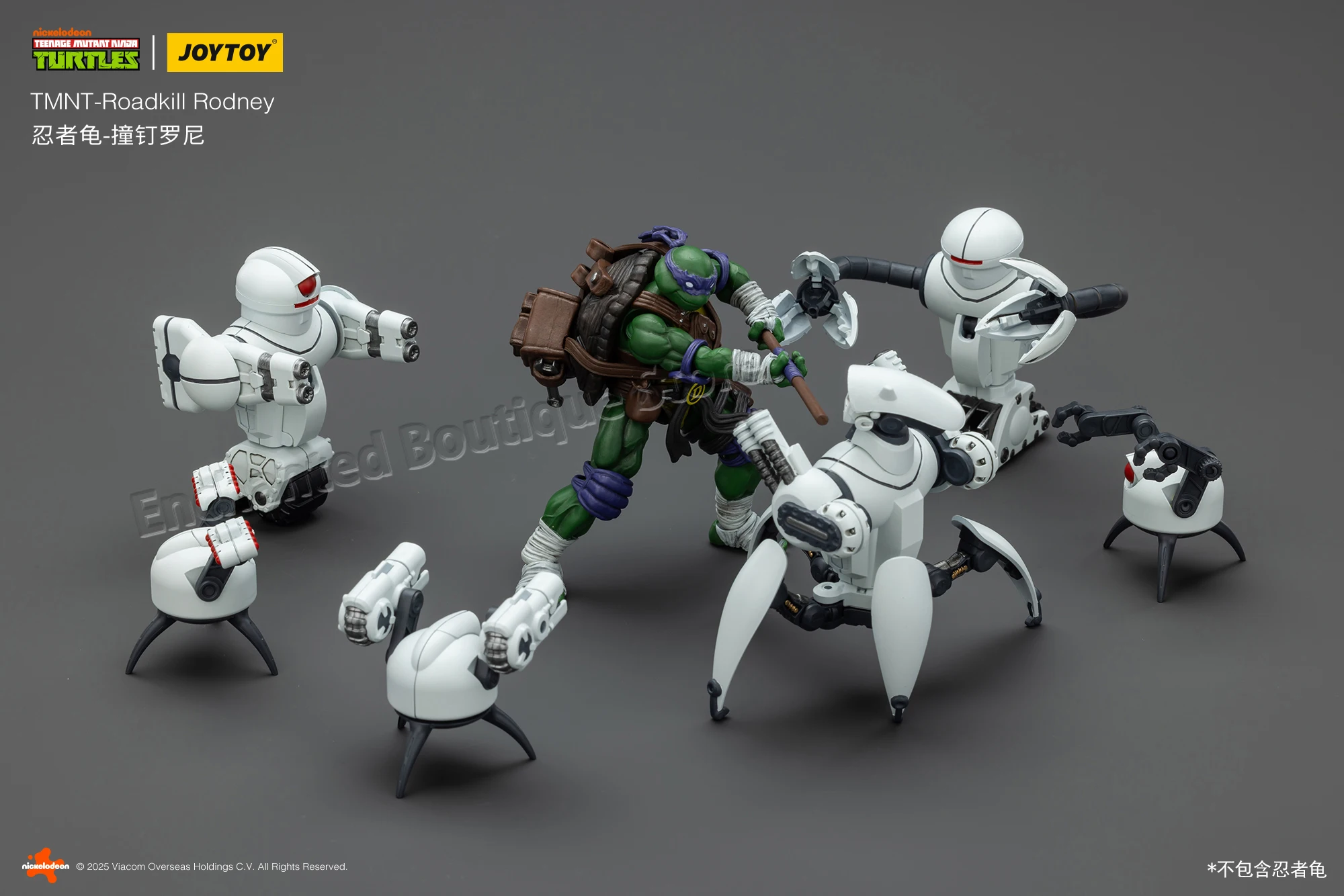 

JOYTOY 1/18 Action Figure Turtles Roadkill Rodney ABC Anime Toy