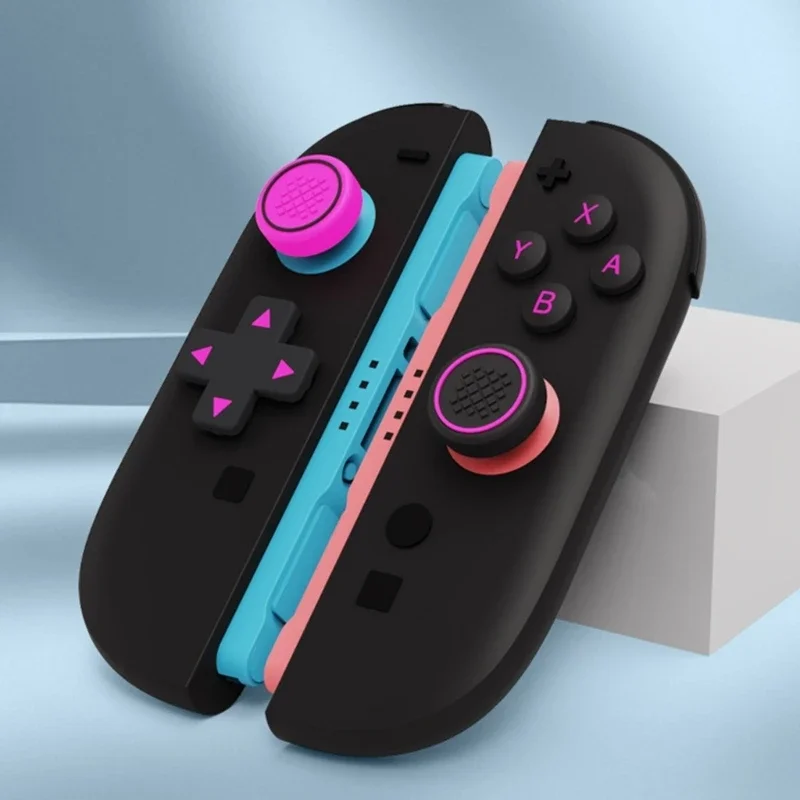 

Thumb Grip Caps Cover Protective Sticker Silicone D-pad Button ABXY Sticker Skin for NS2 Controller