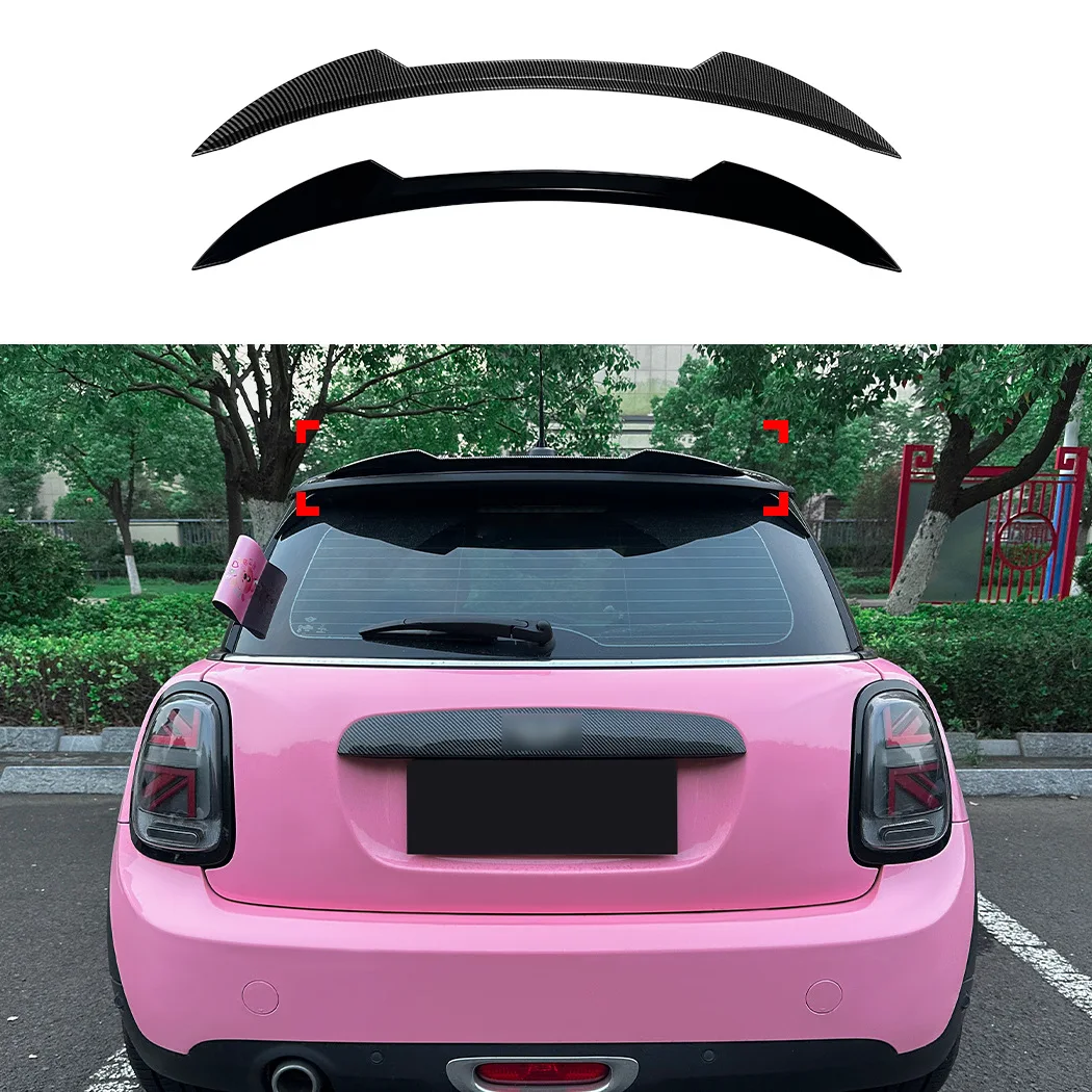 

Rear Roof Spoiler Top Wing Splitter For BMW Mini Cooper F55 F56 2014-2024 Car Rear Top Lip Exterior Mod Accessories