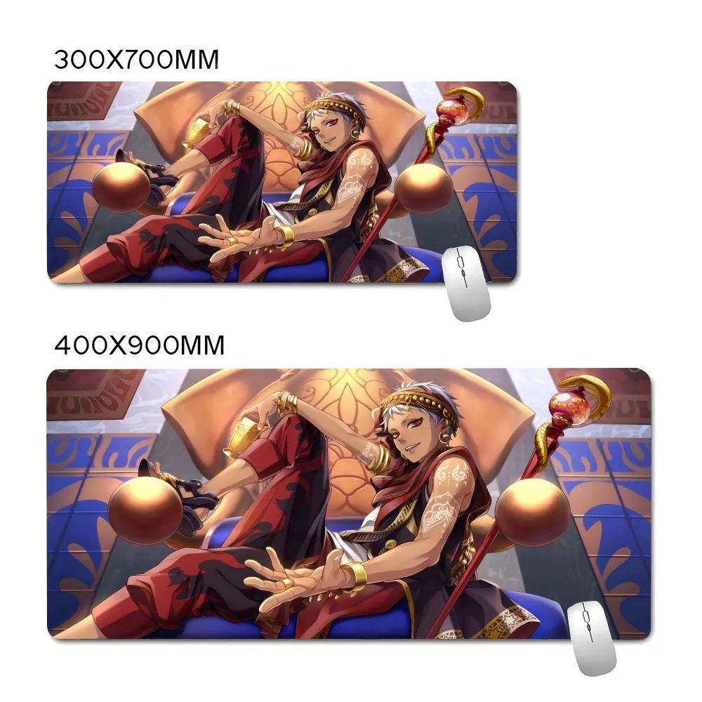 Anime T-Twisted Wonderland Mousepad Large Gaming Mouse Pad LockEdge Thickened Computer Keyboard Table Desk Mat