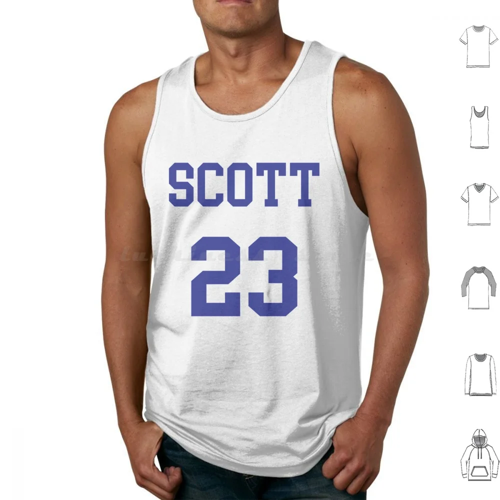 23 Ravens Basketball Tank Tops Vest Sleeveless One Tree Hill Nathan One Tree Hill Series Lucas Ravens Cheerleader
