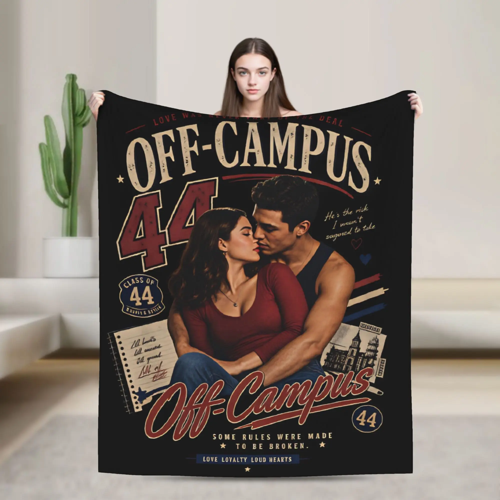 Warm Blanket Picnic Off Campus Love Was Never Part of The Deal Throw Blanket Pattern  Bedspread For Sofa Home