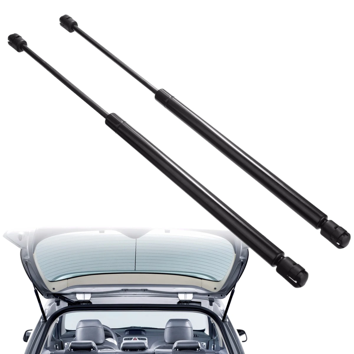 

2 шт. для 307 2002-2008 20-дюймовые задние задние ворота, газовые стойки, держатели багажника, поддержка подъемника 8731F8