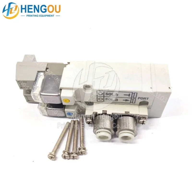 

NEW R700 Original Solenoid Valve for ManRoland 700 Machine SY5225-5FU-C6-X268 094K320740 80.94K40-3207 Manroland 700 Valve