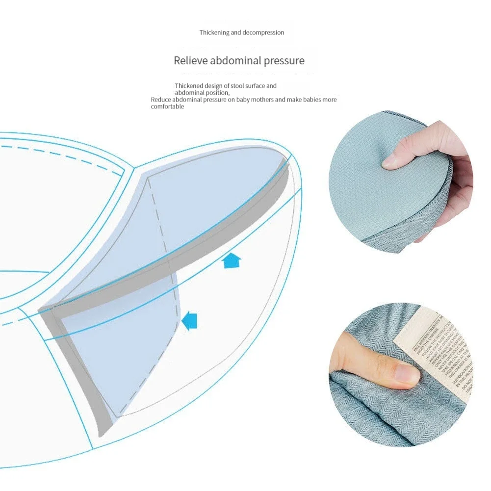 Draagzak Ergonomische 360-heupkruk Wandelaars Draagdoek Houd heupriem Kind Heupstoel Heupzitje voor baby's