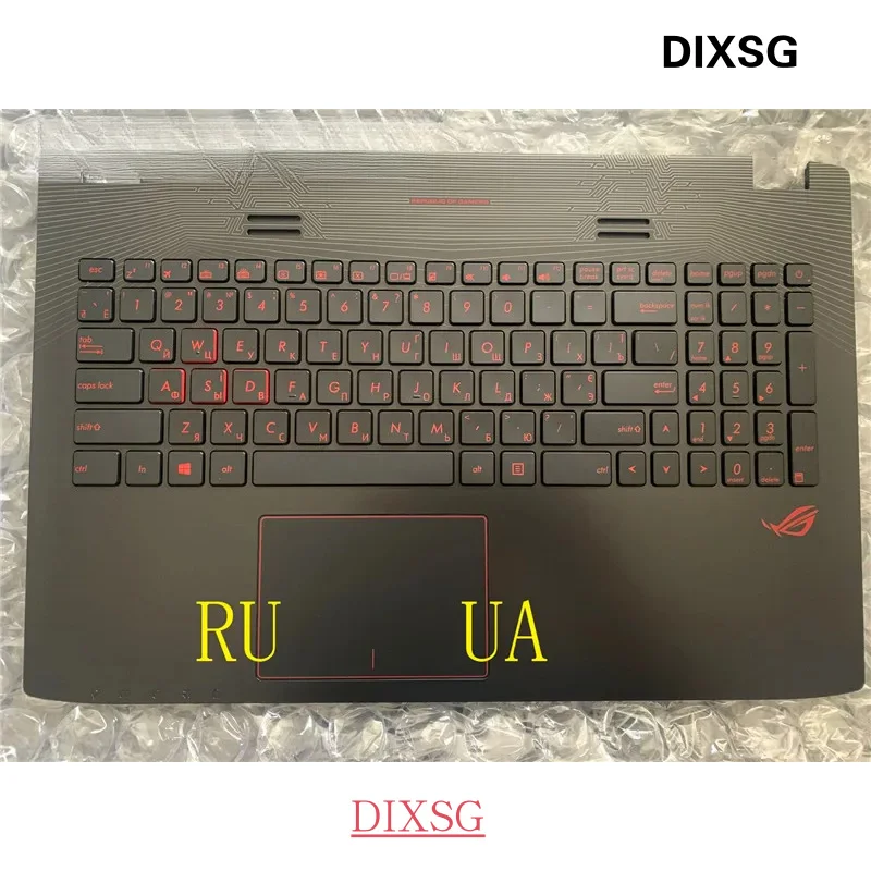 Стандартная клавиатура с упором для рук для ноутбука SP/TR/RU/US для ASUS Flying Fortress ROG ZX50 ZX50J GL552 GL552VW GL552J FX-PLUS с подсветкой