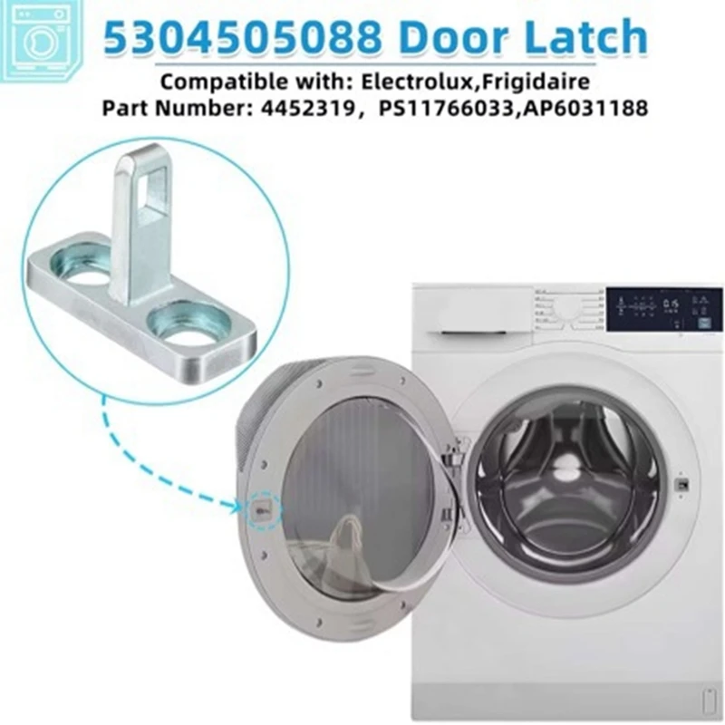เอบีจีอาร์- 5304505088   เครื่องซักผ้าประตู Strike สําหรับ Frigidaire & Electrolux เครื่องซักผ้าประตู Latch เปลี่ยน AP 6031188 4452319   พีเอส 11766033