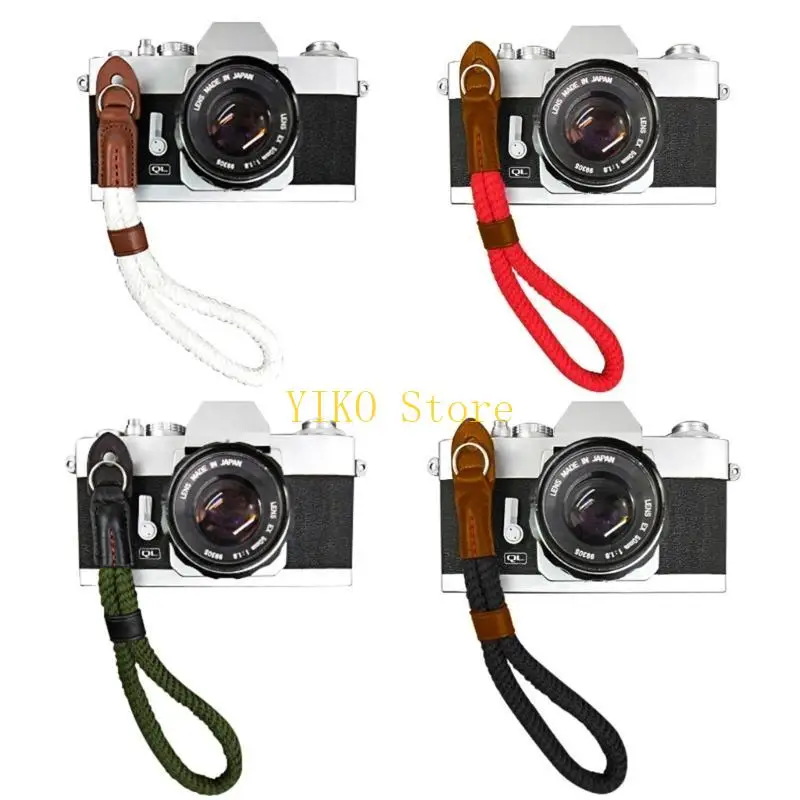 K32C Unisex Camera Strap Wristband Nylon Rope for Camera Hand Straps DSLR and Mirrorless Cameras for Photographers